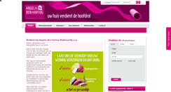 Desktop Screenshot of angeladenhartogmakelaardij.nl